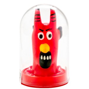 CONDOMERIE - PRÉSERVATIFS FANTAISIE PEINTS À LA MAIN RED DEVIL