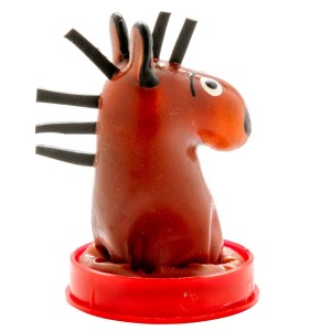 CONDOMERIE - PRÉSERVATIFS FANTAISIE PEINTS À LA MAIN CHEVAL