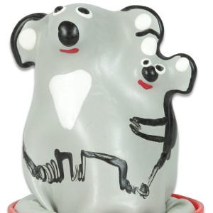 CONDOMERIE - PRÉSERVATIFS FANTAISIE PEINTS À LA MAIN KOALA YOUNG