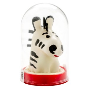 CONDOMERIE - PRÉSERVATIFS FANTAISIE PEINTS À LA MAIN ZEBRA