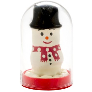CONDOMERIE - PRÉSERVATIFS FANTAISIE PEINTS À LA MAIN BONHOMME DE NEIGE