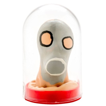 CONDOMERIE - PRÉSERVATIFS FANTAISIE PEINTS À LA MAIN MASQUE À GAZ