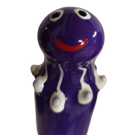 CONDOMERIE - PRÉSERVATIFS FANTAISIE PEINTS À LA MAIN OCTOPUS VIOLET
