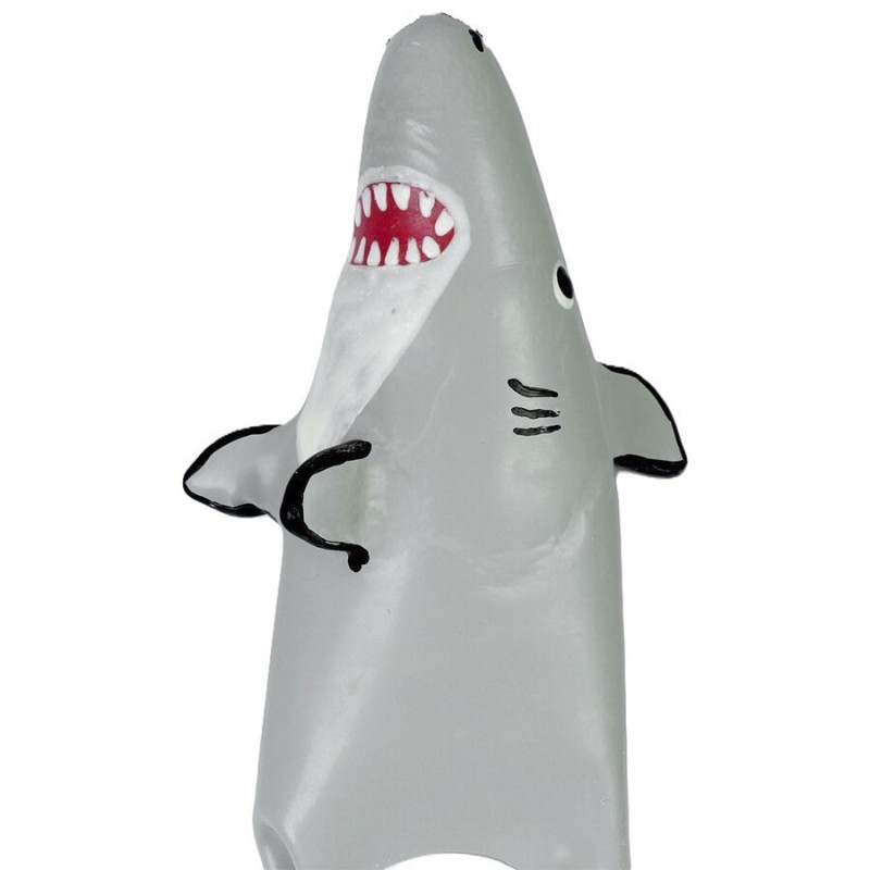 CONDOMERIE - PRÉSERVATIFS FANTAISIE PEINTS À LA MAIN MODÈLE REQUIN XL