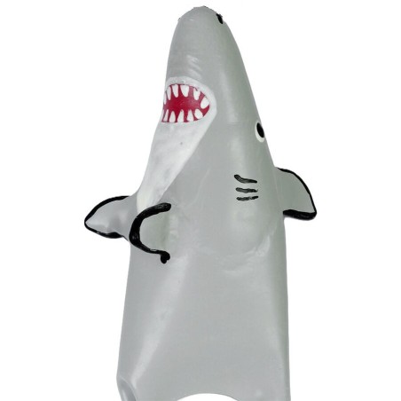 CONDOMERIE - PRÉSERVATIFS FANTAISIE PEINTS À LA MAIN MODÈLE REQUIN XL