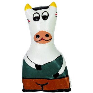 CONDOMERIE - PRÉSERVATIFS FANTAISIE PEINTS À LA MAIN MODÈLE VACHE XL