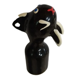 CONDOMERIE - PRÉSERVATIFS FANTAISIE PEINTS À LA MAIN GENTLE ORCA XL