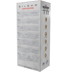 SILEXD - MODÈLE DE PÉNIS RÉALISTE 9 SILICONE LIQUIDE 22,8 CM