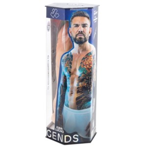 SILEXD - JUAN LUCHO LEGENDS PÉNIS SUPER RÉALISTE THERMORÉACTIF EN SILEXPAN PREMIUM 23,3 CM