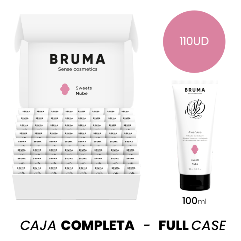 MOQ 110 - BRUMA SAVEUR DE FRUITS TROPICAUX LUBRIFIANT A BASE DEAU - 100 ML