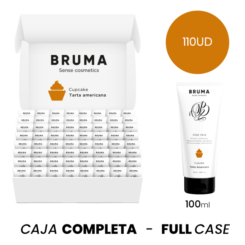 MOQ 110 - BRUMA SAVEUR DE FRUITS TROPICAUX LUBRIFIANT A BASE DEAU - 100 ML