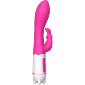 ARMONY - HAPPY VIBRATEUR and STIMULATEUR DE LAPIN FUCHSIA