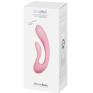 ADRIEN LASTIC - VIBRATEUR G-WAVE DUAL RABBIT ROSE