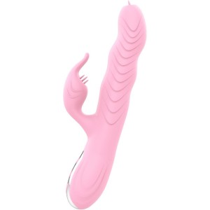 ARMONY - VIBRATEUR MARCIA and POUSSÉE DOUBLE LANGUE EFFET CHALEUR ROSE
