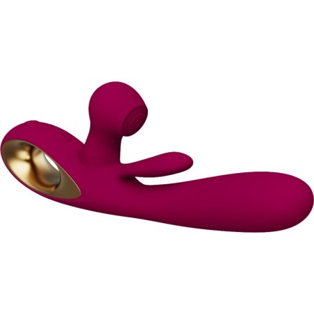 ARMONY - VIBRATEUR IMPACT SWING and DOUBLE STIMULATEUR MODÈLE 1 BORDEAUX