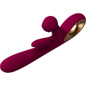 ARMONY - VIBRATEUR IMPACT SWING and DOUBLE STIMULATEUR MODÈLE 1 BORDEAUX