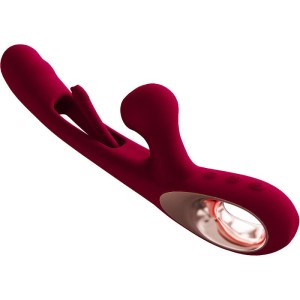 ARMONY - VIBRATEUR IMPACT SWING and DOUBLE STIMULATEUR MODÈLE 2 BORDEAUX