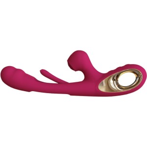 ARMONY - VIBRATEUR IMPACT SWING and DOUBLE STIMULATEUR MODÈLE 2 BORDEAUX