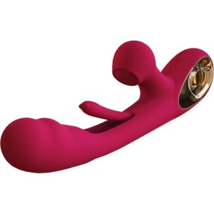 ARMONY - VIBRATEUR IMPACT SWING and DOUBLE STIMULATEUR MODÈLE 2 BORDEAUX