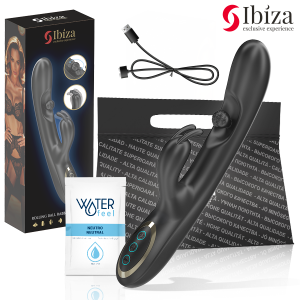 IBIZA - VIBRATEUR RABBIT PUISSANT AVEC PERLE ROULANTE MASSANTE