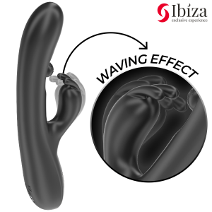 IBIZA - VIBRATEUR RABBIT PUISSANT AVEC PERLE ROULANTE MASSANTE