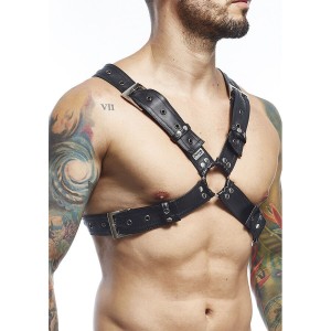 MOB - CEINTURE HARNAIS NOIRE DNGEON TAILLE UNIQUE X