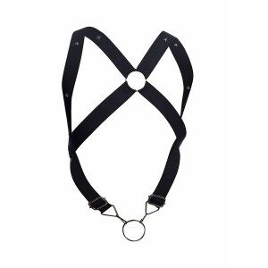 MOB - HARNAIS DORSAL CROISÉ NOIR DNGEON TAILLE UNIQUE