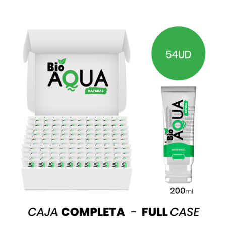 MOQ 54 - BIOAQUA LUBRIFIANT A BASE DEAU INGREDIENTS NATURELS 200 ML
