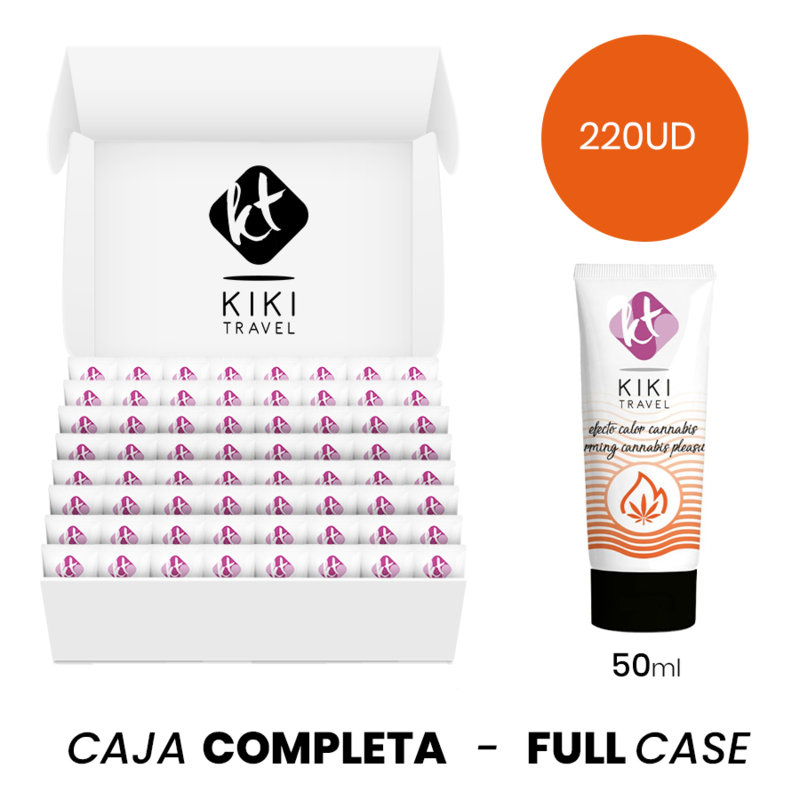 MOQ 220 - KIKÍ TRAVEL SAVEUR DE FRUITS TROPICAUX LUBRIFIANT A BASE DEAU - 50 ML