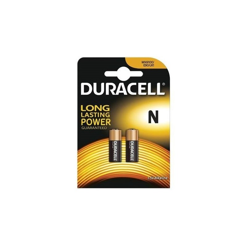 DURACELL - BATTERIE MN9100 N LR1 1,5V 2UNITÉS