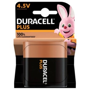 DURACELL - PILE ALCALINE PLUS POWER 100 4,5 V 3LR12 BLISTER1