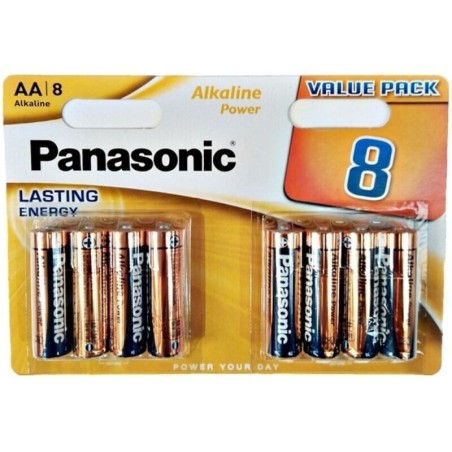 PANASONIC - BLISTER DE PILE AA ALCALINE BRONZE LR68