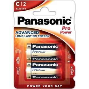 PANASONIC - PILE ALCALINE C PRO POWER LR14 BLISTER2