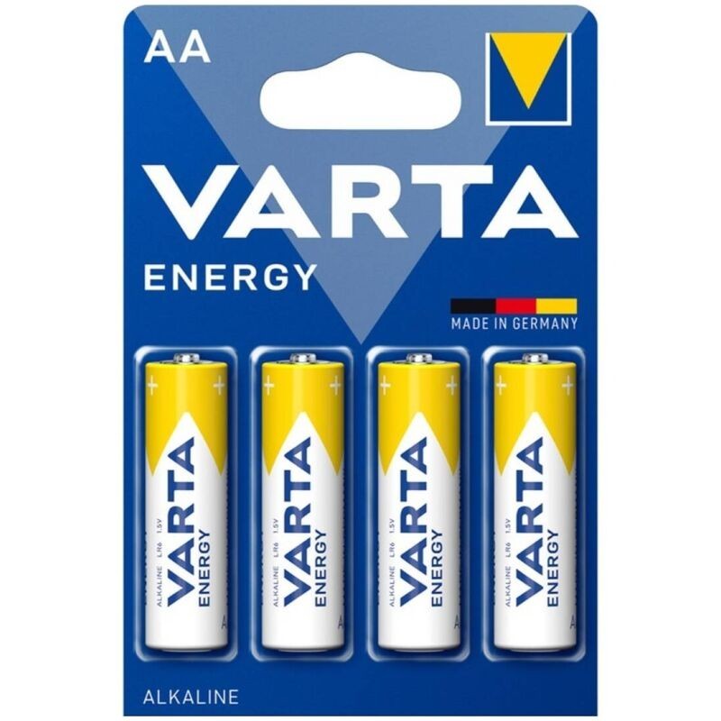 VARTA - PILE ALCALINE ENERGY AA LR6 BLISTER4
