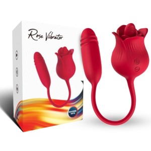 ARMONY - ROSELIP LICKING VIBRANT CLITO and VIBRATEUR ROUGE