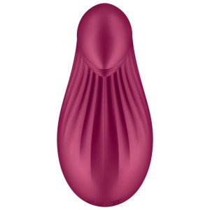 SATISFYER - VIBRATEUR POSER DIPPING DELIGHT ROUGE