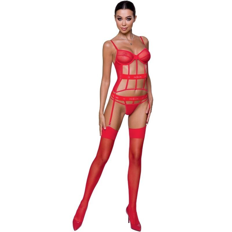 PASSION - CORSET KYOUKA ROUGE L-XL