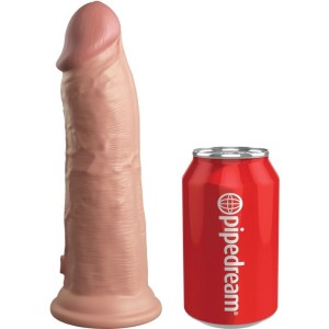 KING COCK - ELITE KIT HARNAIS RÉGLABLE DELUXE ANNEAU AVEC TESTICULES and GODE 20.3 CM