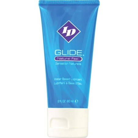 ID GLIDE - LUBRIFIANT BASE DEAU TUBE DE VOYAGE ULTRA LONGUE DURÉE 60 ML