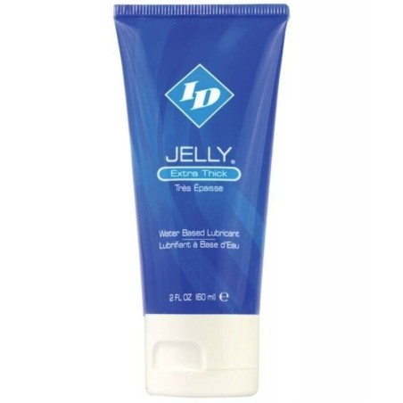 ID JELLY - LUBRIFIANT À BASE DEAU TUBE DE VOYAGE EXTRA ÉPAIS 60 ML