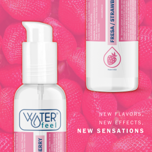 WATERFEEL - LUBRIFIANT À BASE DEAU DE FRAISE 175 ML
