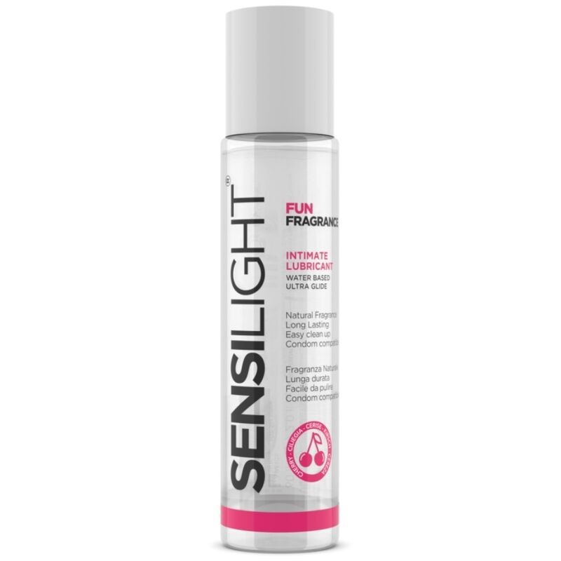 INTIMATELINE - LUBRIFIANT SENSILIGHT BASE DEAU CERISE 60 ML