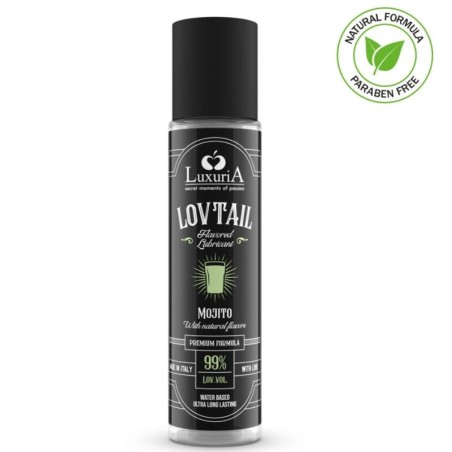 INTIMATELINE - LUBRIFIANT LOVTAIL BASE DEAU LUXURIA MOJITO 60 ML