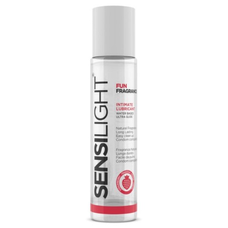 INTIMATELINE - LUBRIFIANT BASE DEAU FRAISE SENSILIGHT 60 ML
