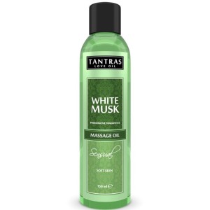INTIMATELINE - HUILE DAMOUR TANTRAS MUSC BLANC 150 ML