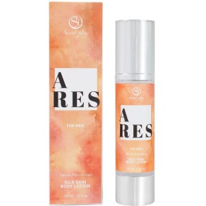 SECRETPLAY - ARES LOTION POUR LA PEAU À LA SOIE POUR HOMMES 50 ML