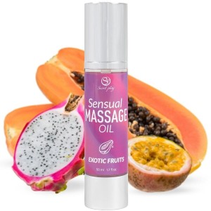 SECRETPLAY - HUILE DE MASSAGE AUX FRUITS EXOTIQUES