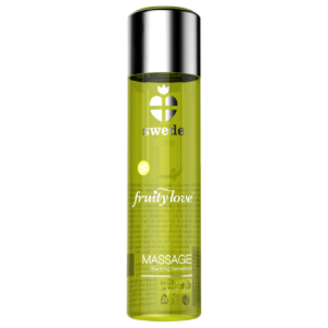 SWEDE - FRUITY LOVE EFFET RÉCHAUFFANT HUILE DE MASSAGE VANILLE ET POIRE DOR 120 ML