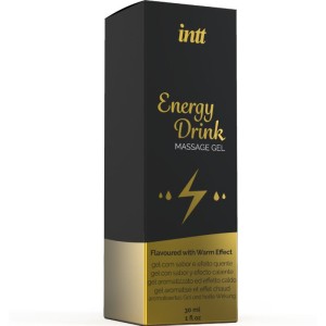 INTT MASSAGE and ORAL SEX - GEL DE MASSAGE A LENERGIE AROMATISEE CA BOISSON ET EFFET CHAUFFANT