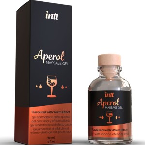 INTT MASSAGE and ORAL SEX - GEL DE MASSAGE APEROL EFFET CHALEUR INTENSE